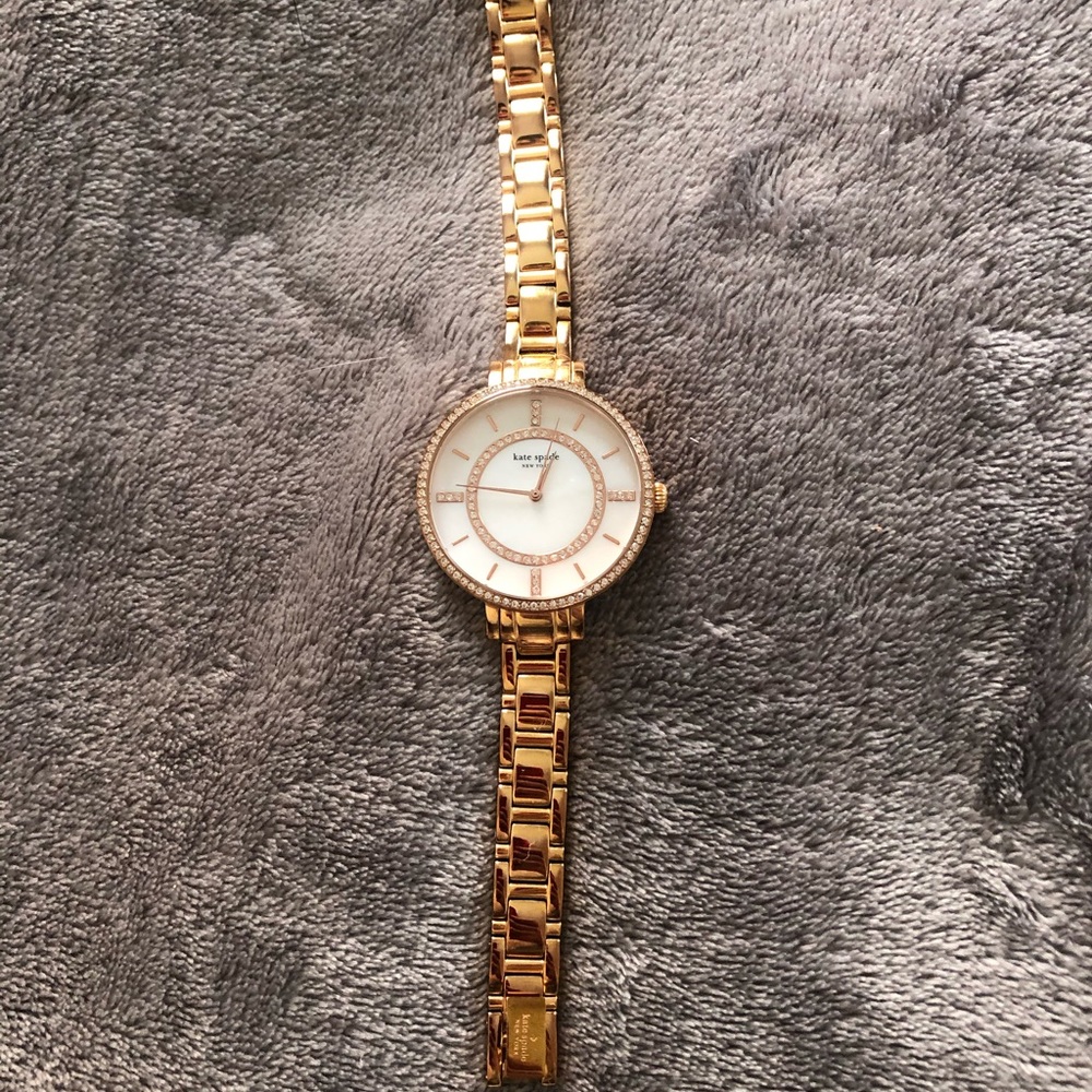 Gorgeous Kate Spade pink gold watch